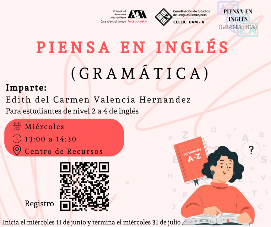 PIENSA EN INGLÉS (GRAMÁTICA)