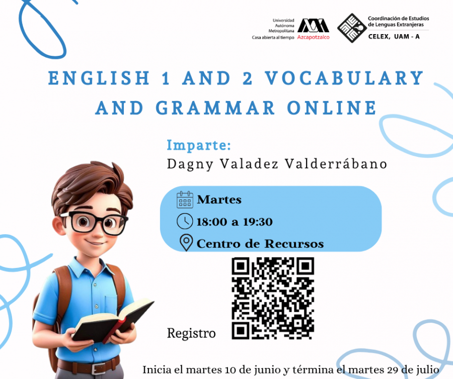 ENGLISH 1 AND 2 VOCABULARY AND GRAMMAR ONLINE