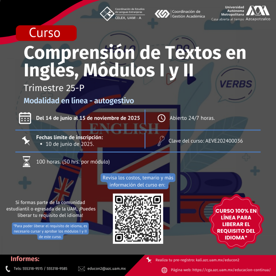 COMPRENSIÓN DE TEXTOS EN INGLÉS, MÓDULOS I Y II