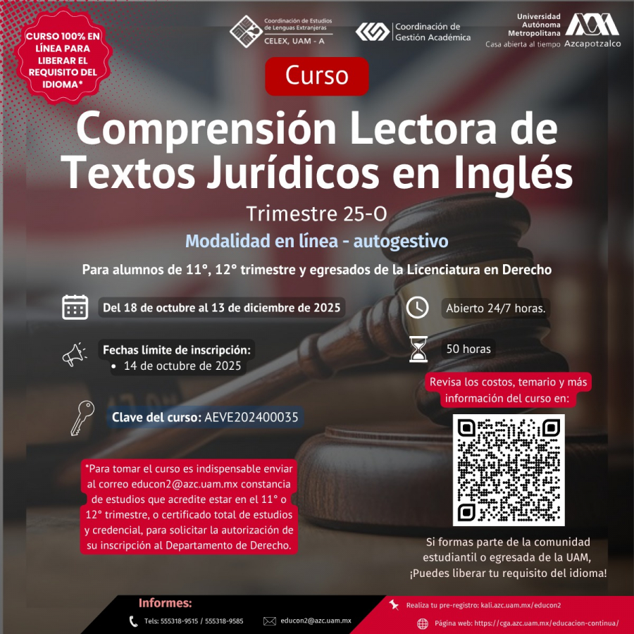 Comprensión Lectora de Textos Jurídicos en Inglés