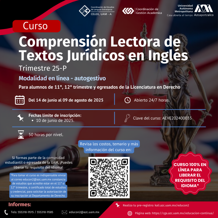 COMPRENSIÓN LECTORA DE TEXTOS JURÍDICOS EN INGLÉS
