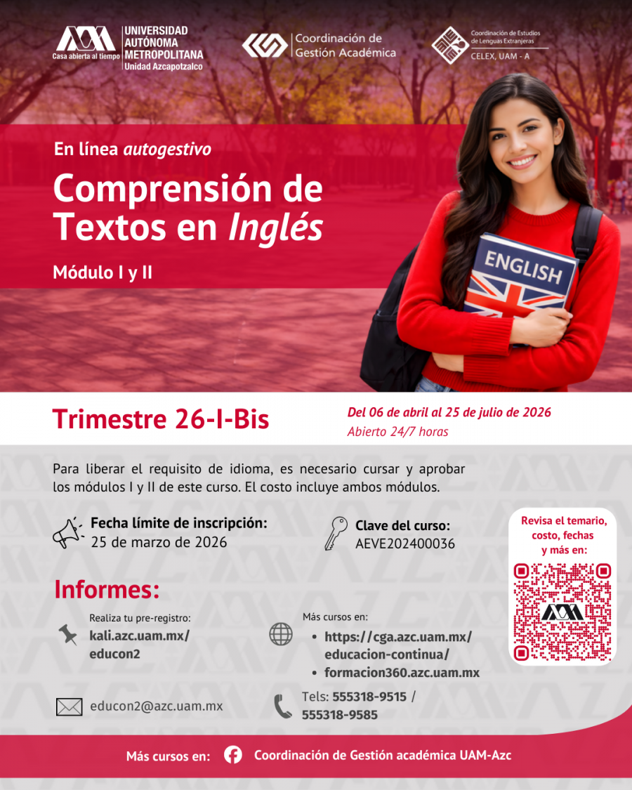 Comprensión de Textos en Inglés Módulo 1 y II
